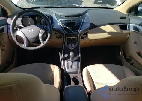 2013 Hyundai Elantra Gls из США, поврежденный, VIN 5NPDH4AE9DH307106